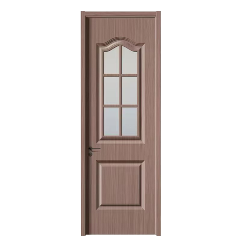 Ușă de sticlă WPC elegantă clasică